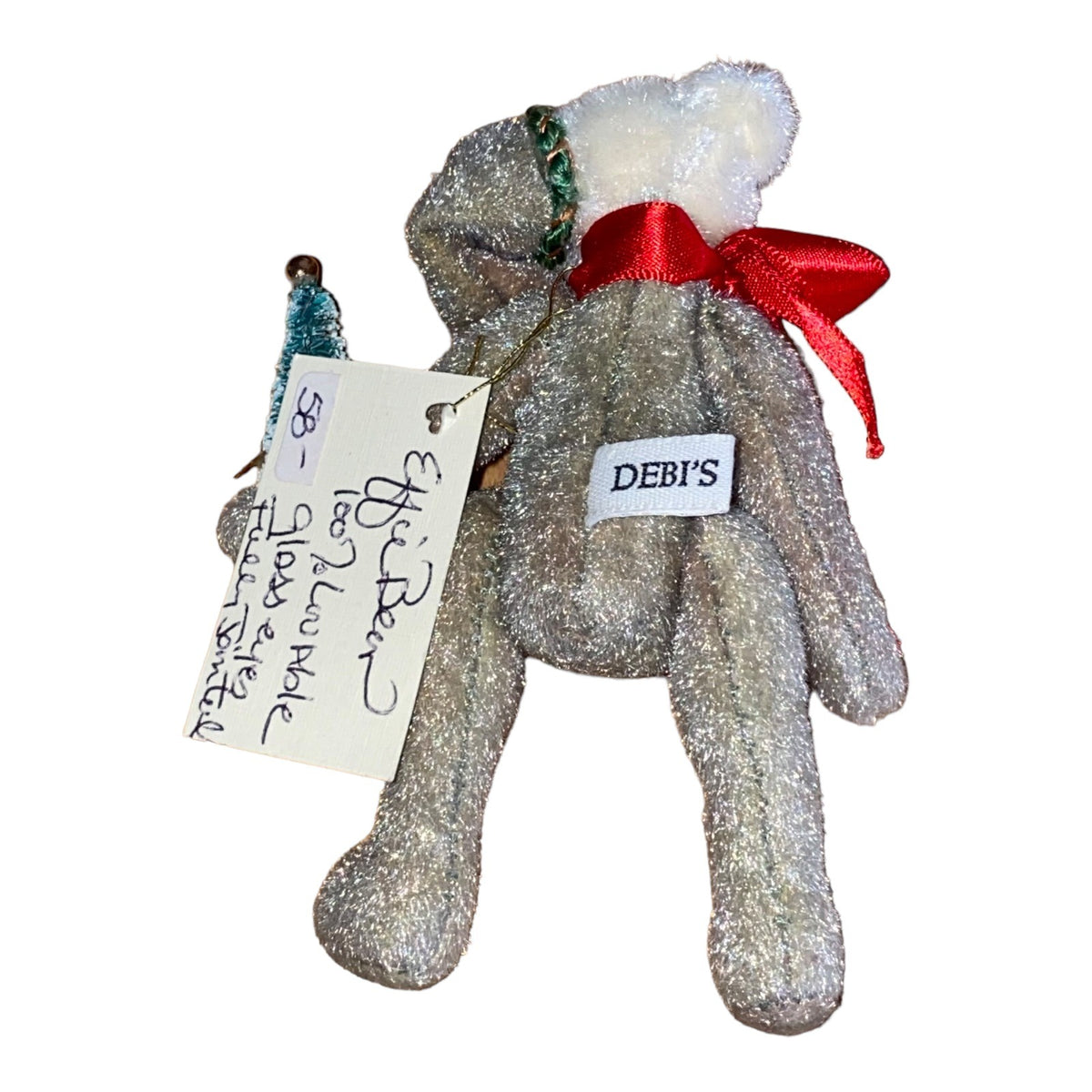 EffieBear Collectible Plush Teddy Bear Ornament
