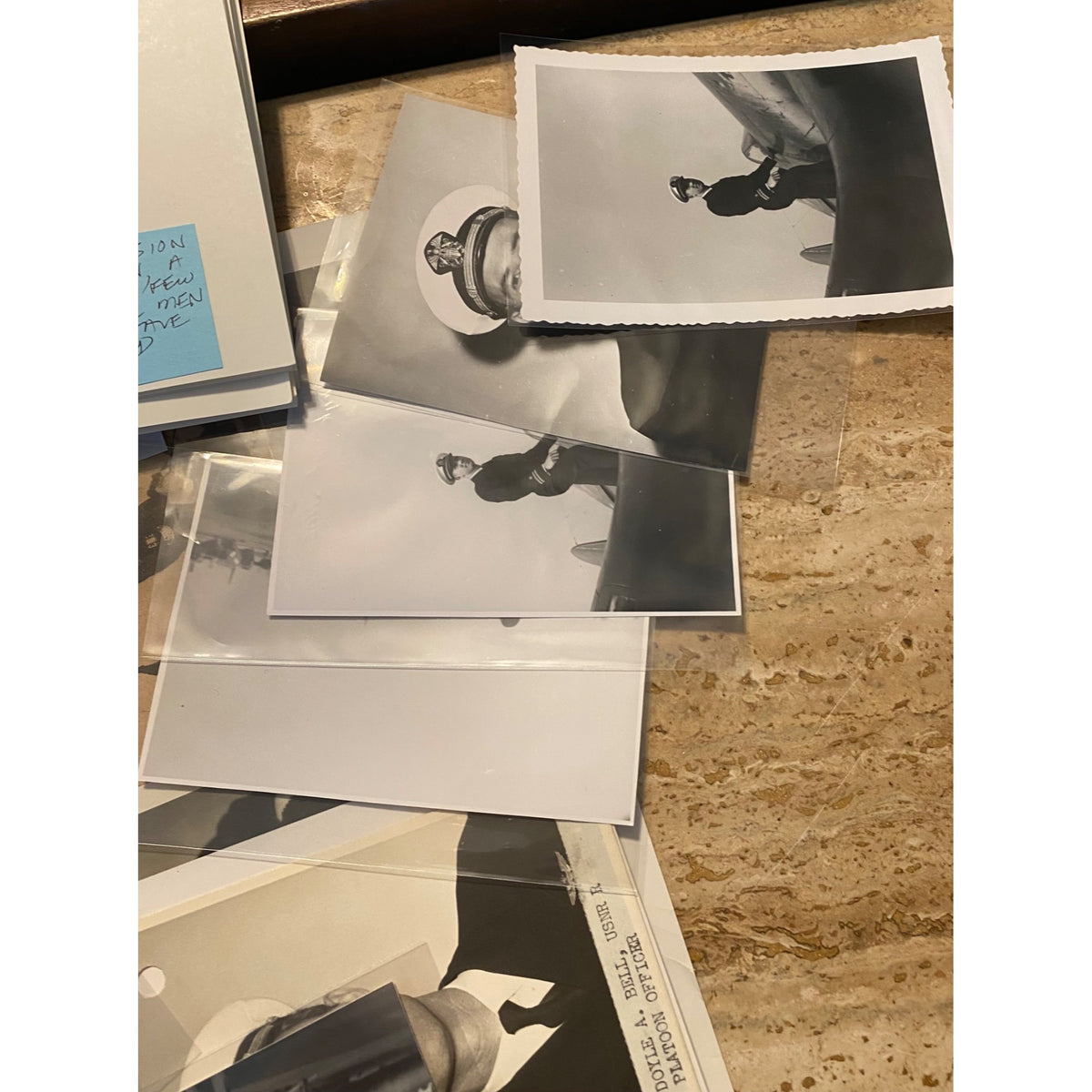 World War II Era Navy Photos & Newspaper Clippings Collection