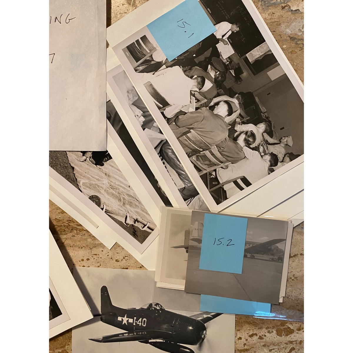Vintage VC-27 Fighter Squadron "Saints" Photo Collection