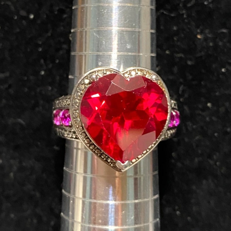 Ring Topaz Size 10 5.818 Carats STS Jewelry Sterling Silver 925
