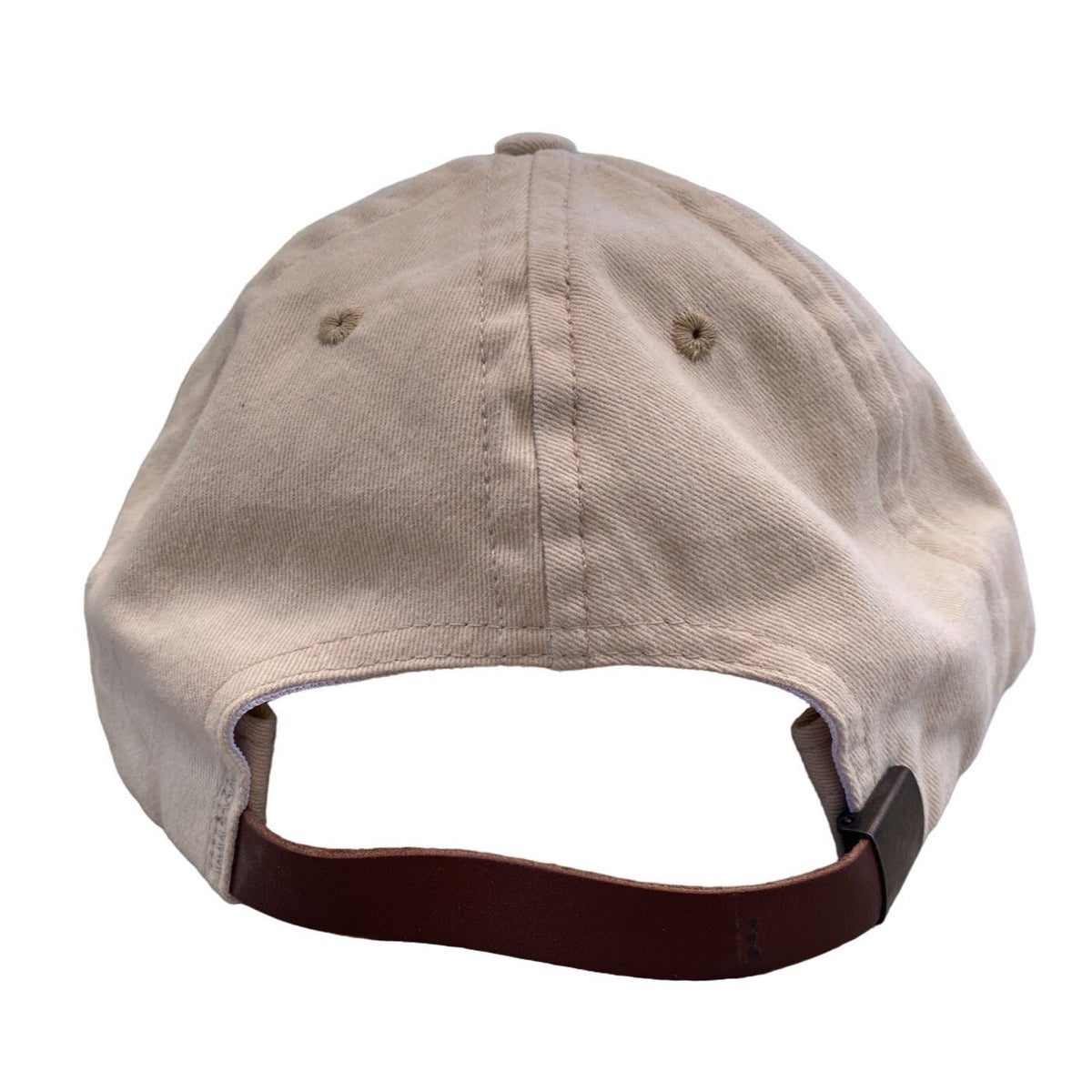Lanai Pine Sporting Clays Hawaii Hat Signed By Nancy Ebert Beige Adjustable Strapback USA Made
