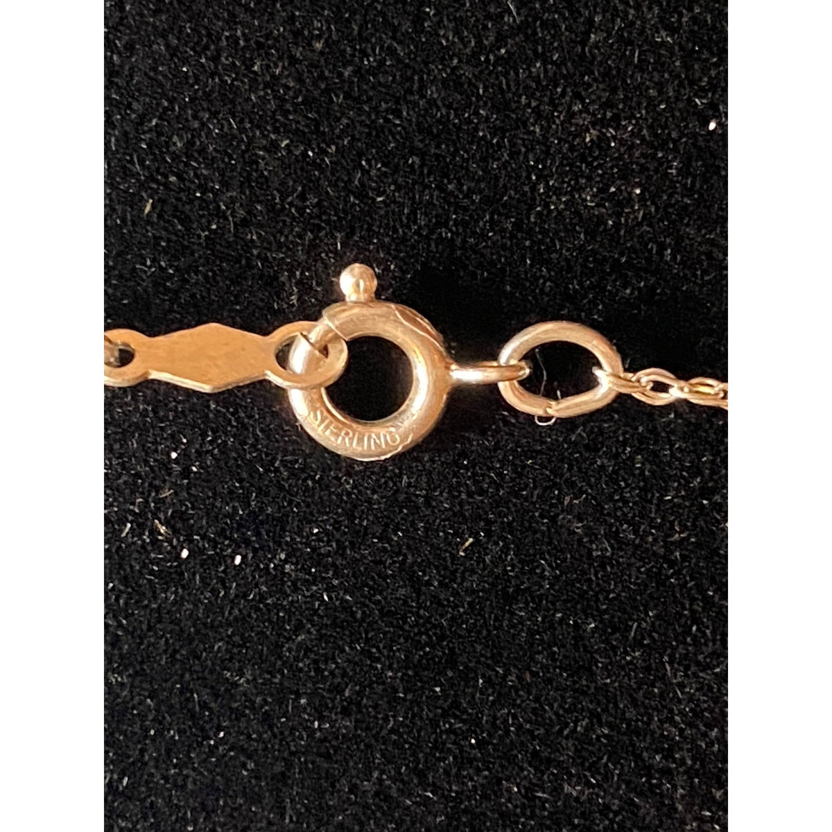 18" Chain Necklace with Blue Topaz and Diamonds Pendant Sterling Silver 925
