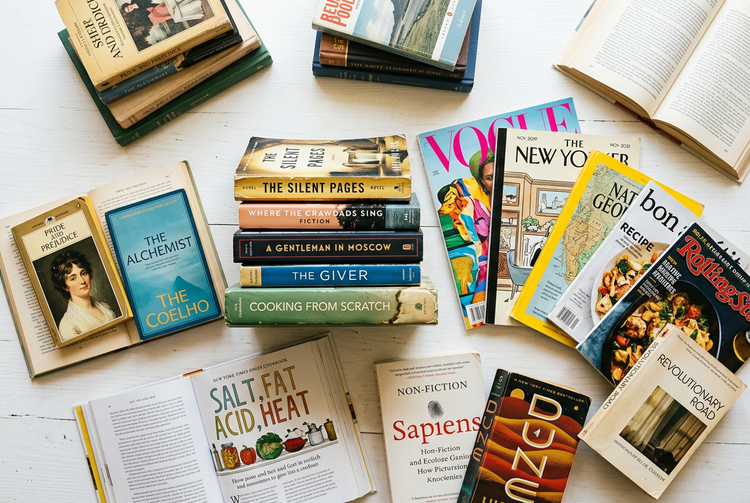 BOOKS AND MAGAZINES