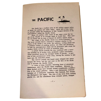 Anatomy Of Eniwetok 1950s Vintage Booklet On Pacific Marshalls Atoll Islanders & Historical Eniwetok Proving Ground