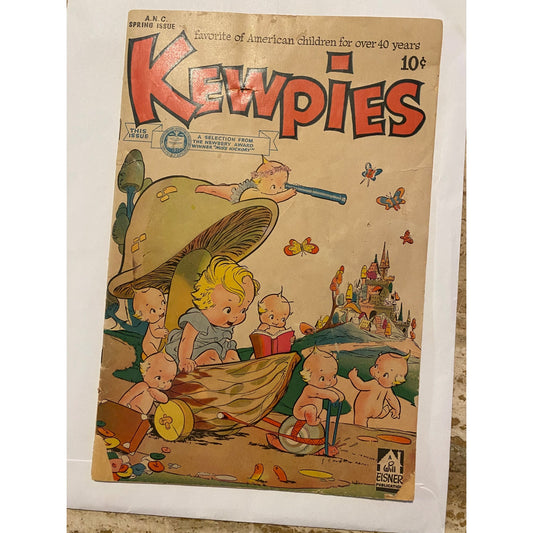 Kewpies  Comic Book Vintage ANC Spring Issue Will Eisner Publication Miss Hickory Newberry Award Winner