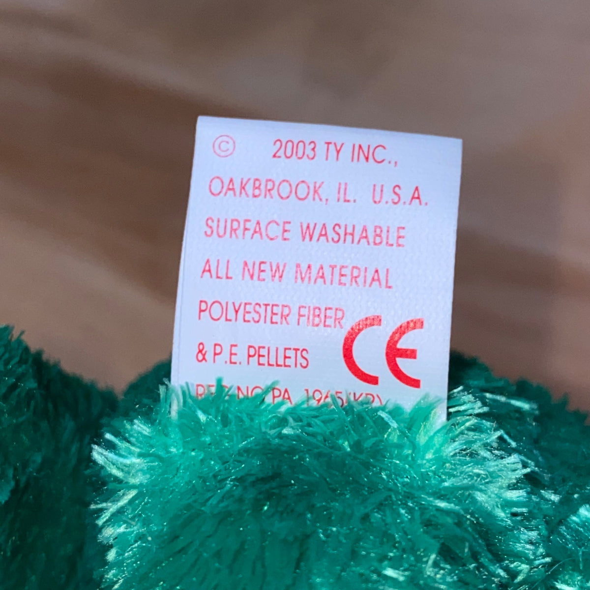 Ty Jingle Beanies 2002 Holiday Teddy Set With Antlers & Santa Hats