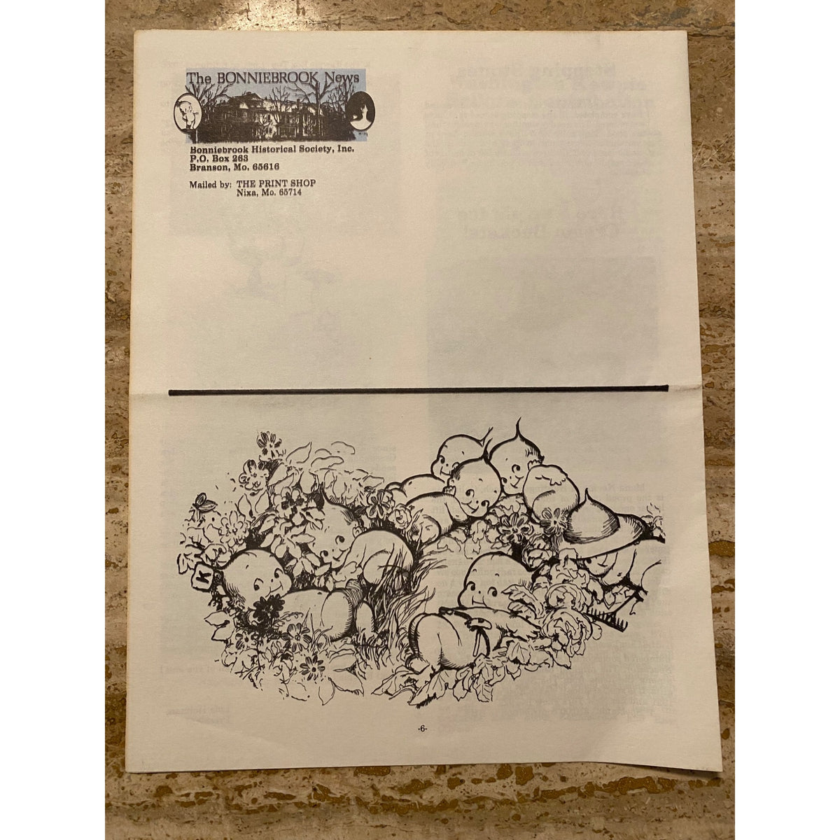The Bonniebrook News Vintage Newsletters Spring & Summer 1988 Collection