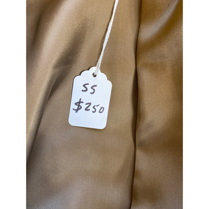 Ermenegildo Zegna Mens Vintage Brown Wool Blazer Wilkes Bashford San Francisco 2-Button Jacket