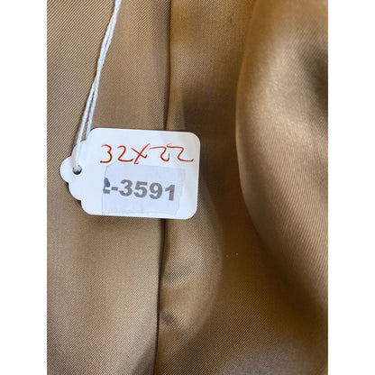Ermenegildo Zegna Mens Vintage Brown Wool Blazer Wilkes Bashford San Francisco 2-Button Jacket