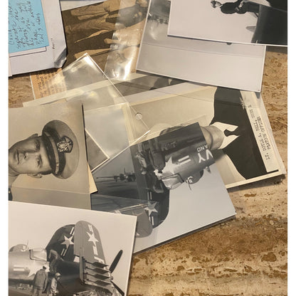 World War II Era Navy Photos & Newspaper Clippings Collection