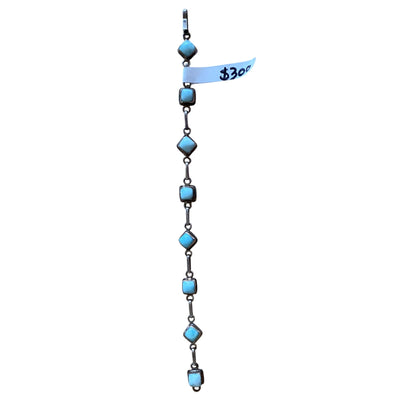 Sterling Silver 925 Turquoise Bracelet