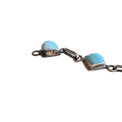Sterling Silver 925 Turquoise Bracelet