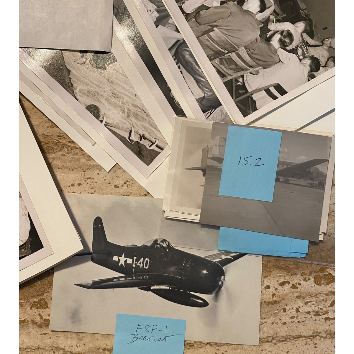 Vintage VC-27 Fighter Squadron "Saints" Photo Collection