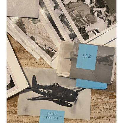 Vintage VC-27 Fighter Squadron "Saints" Photo Collection