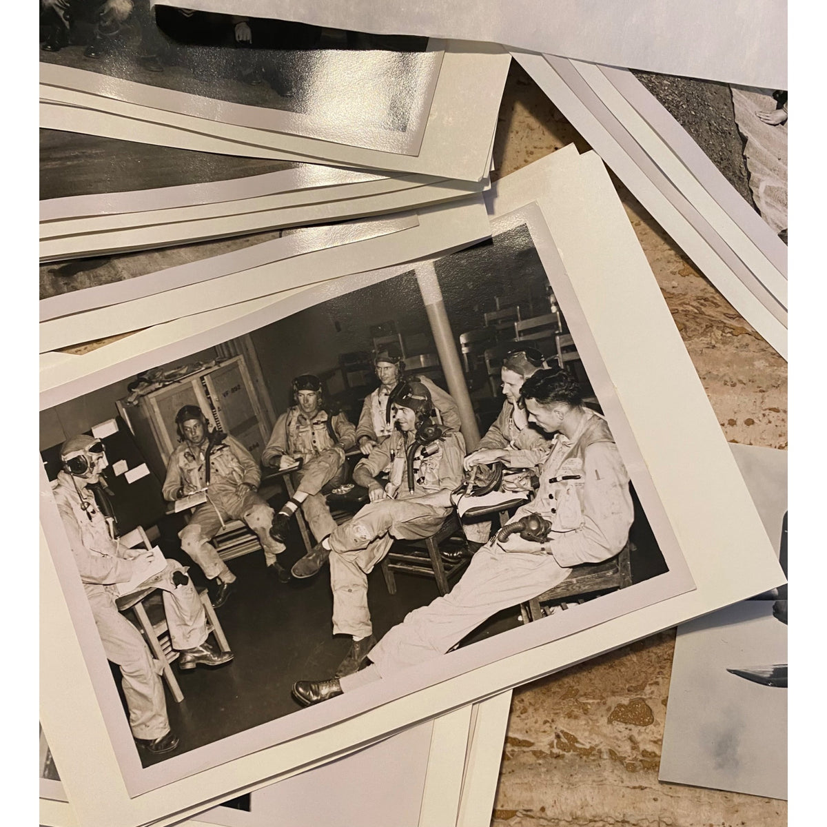 Vintage VC-27 Fighter Squadron "Saints" Photo Collection