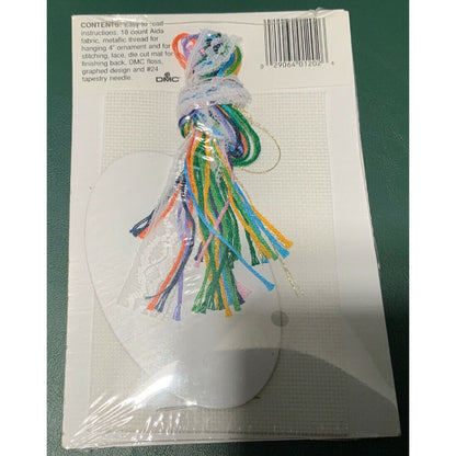 Lace Ornament Cross-Stitch Kit "1202 Church" By Designs For The Needle With Thread Aida Fabric & Instructions