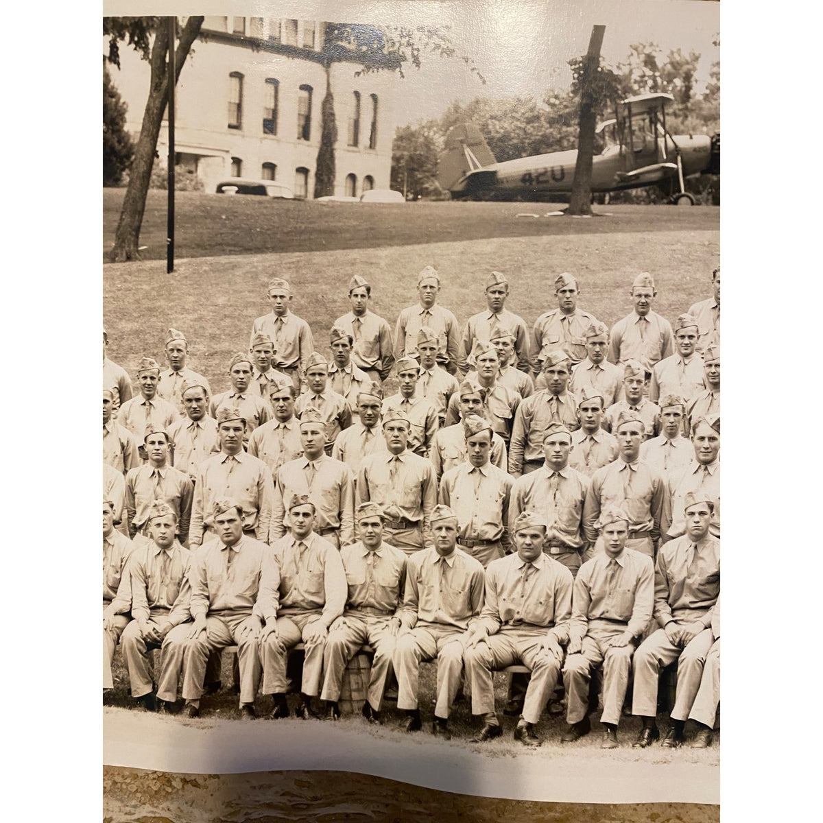 Vintage WWII Era Military Cadet Photos St. Olaf College Northfield MN 1943 Aviation Cadet Training Group