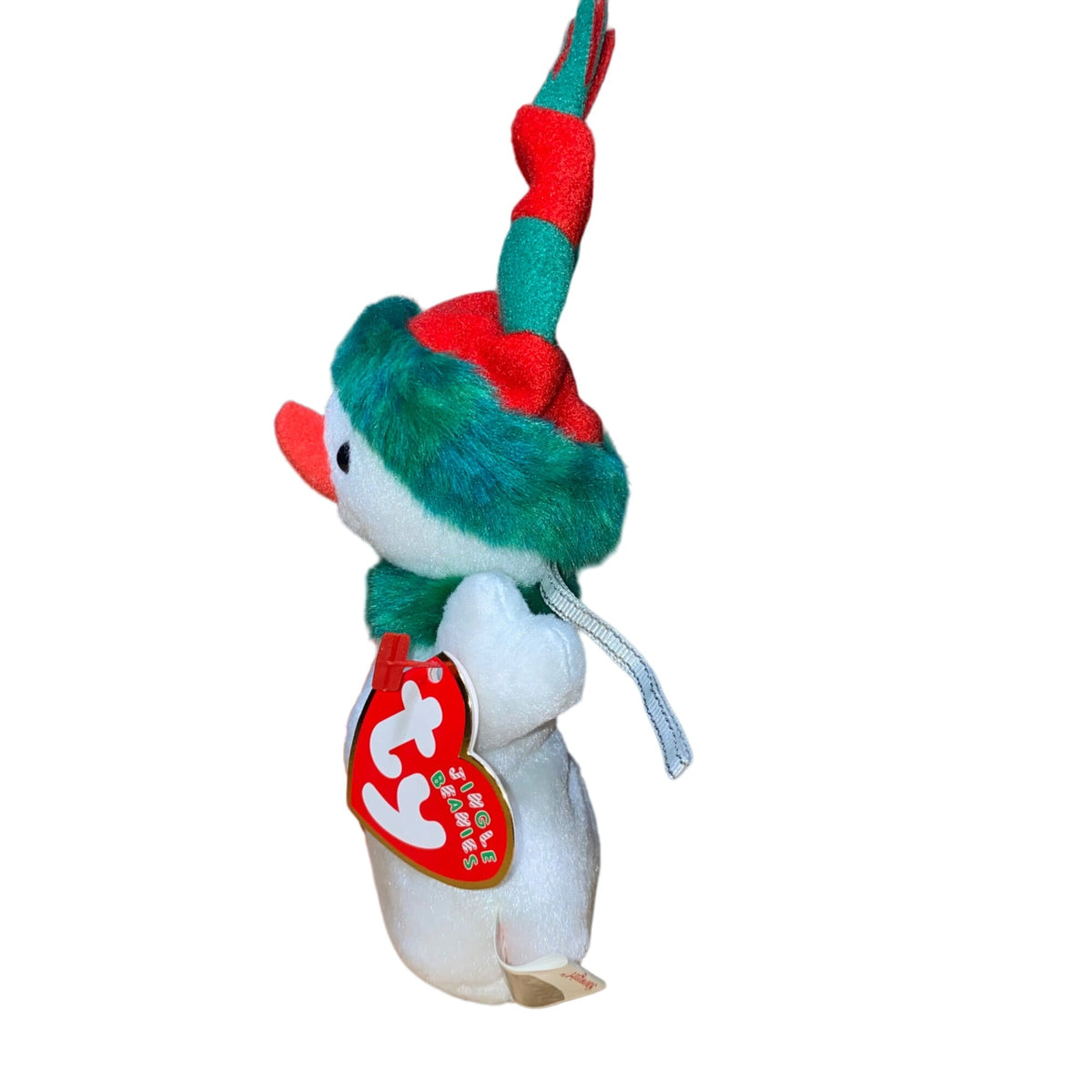 Ty "Snowgirl" Jingle Beanies Collectible Plush Snowman Toy