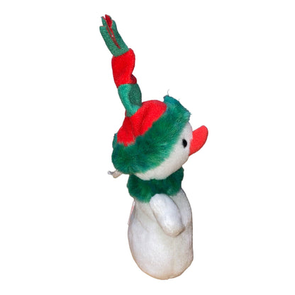 Ty "Snowgirl" Jingle Beanies Collectible Plush Snowman Toy