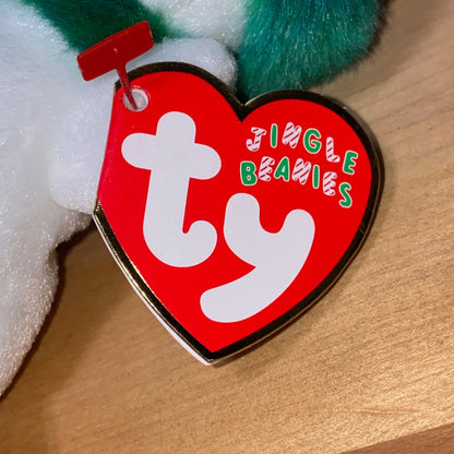 Ty "Snowgirl" Jingle Beanies Collectible Plush Snowman Toy