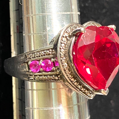 Ring Topaz Size 10 5.818 Carats STS Jewelry Sterling Silver 925