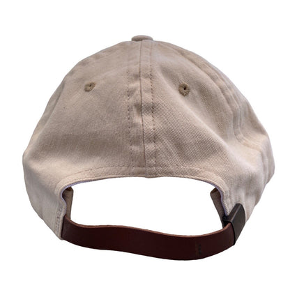 Lanai Pine Sporting Clays Hawaii Hat Signed By Nancy Ebert Beige Adjustable Strapback USA Made