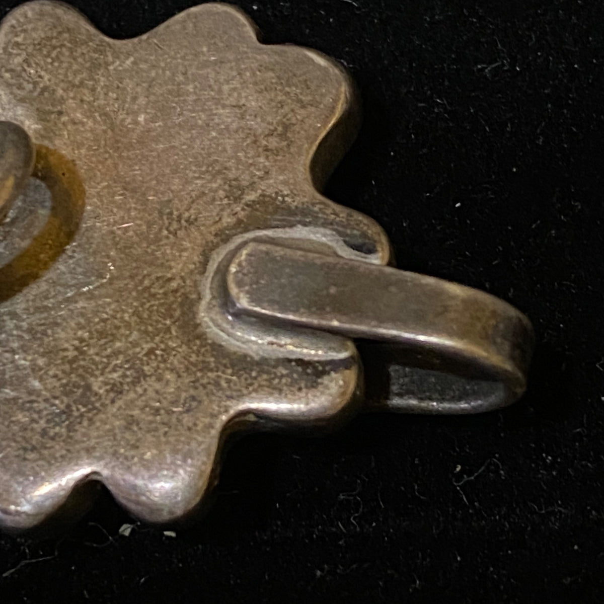 Vintage Mexican Sterling Silver & Stone Flower Bracelet