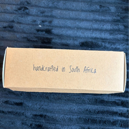 Handmade Fair-Trade Nobunto Indabuko Candles Set Of 3 2.5" Unique Hand-Painted South Africa Vibrant Floral Geometric Patterns Red/White