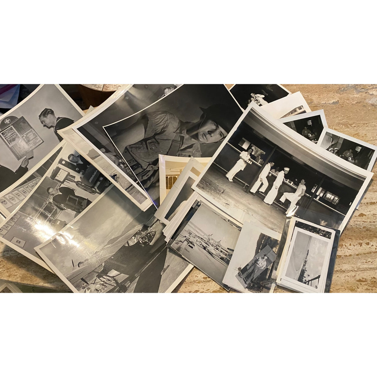 Vintage Black & White Military Photos Collection
