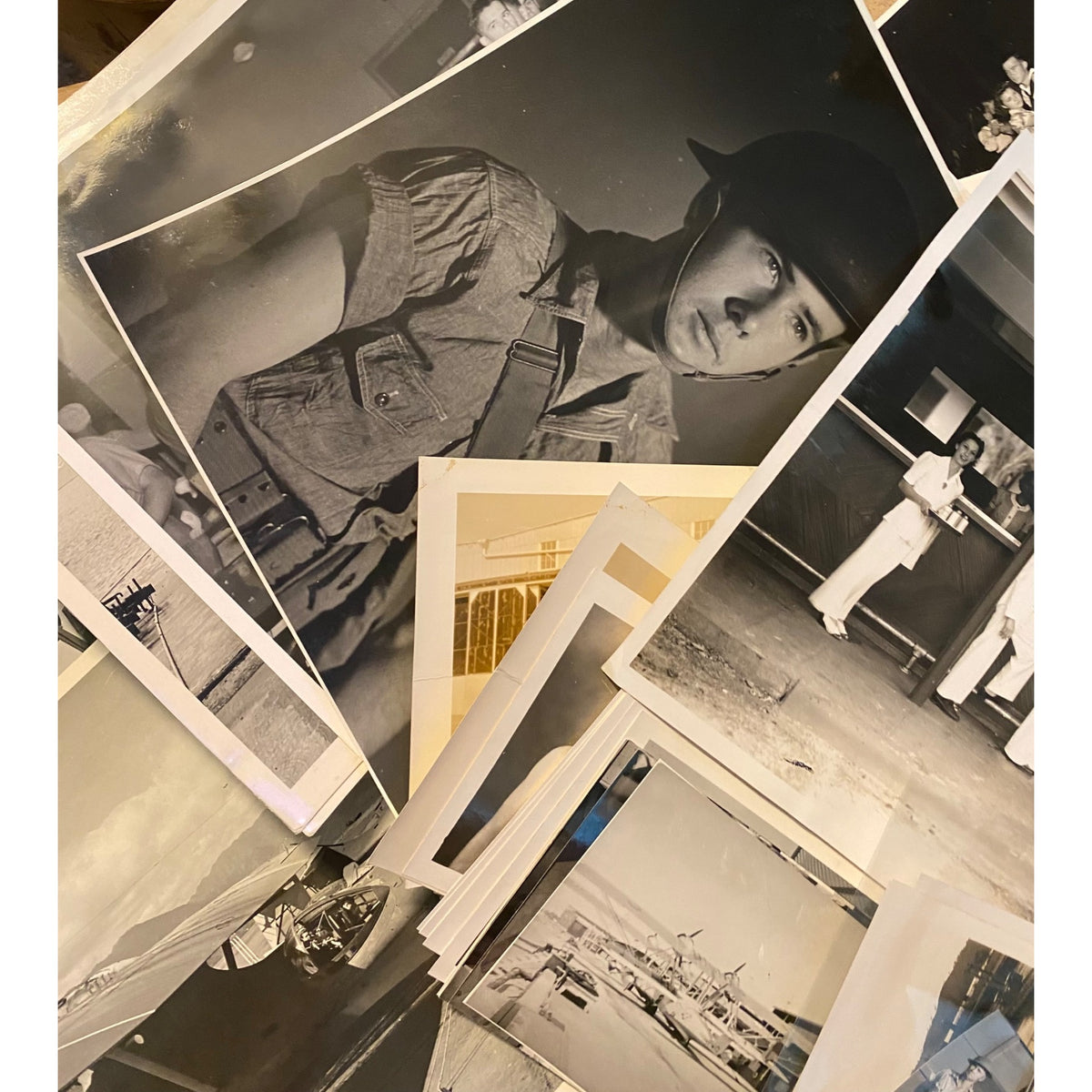 Vintage Black & White Military Photos Collection
