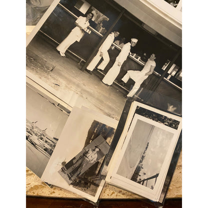 Vintage Black & White Military Photos Collection