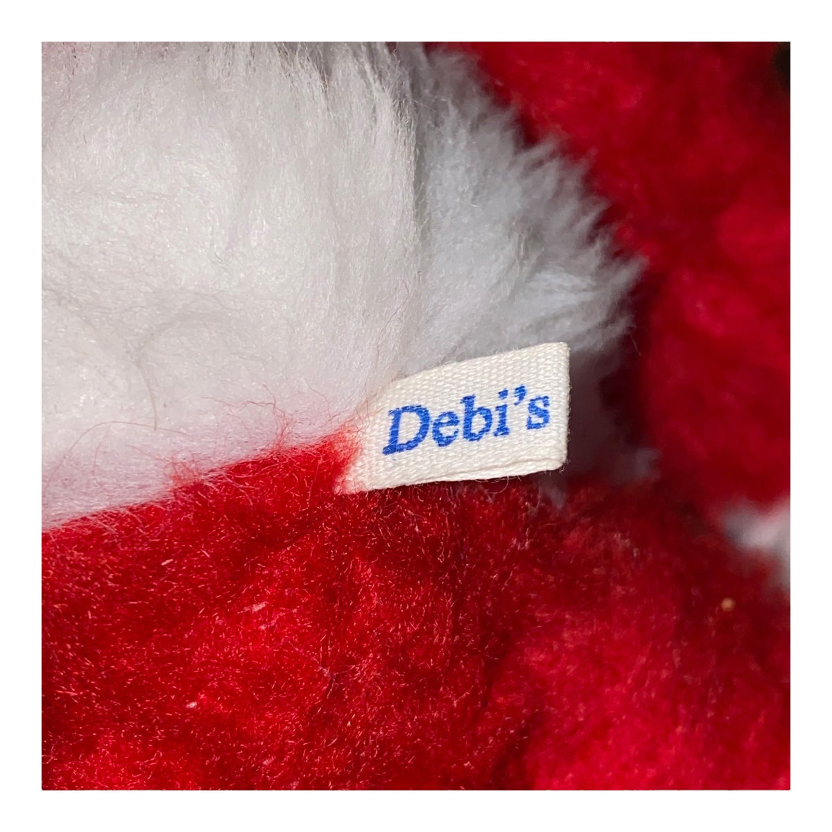 Sweet Santa Teddy Bear With Festive Accessories & Drawstring Bag By Debs Bears